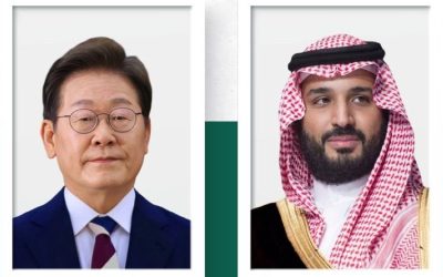 ولي العهد يستعرض سبل التعاون مع رئيس كوريا  
استكشاف فرص التعاون بين ولي العهد ورئيس كوريا  
التعاون الكوري-السعودي محور حديث ولي العهد  
ولي العهد يتناقش مع رئيس كوريا حول أوجه التعاون