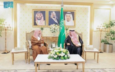 أمير نجران يستضيف الشيخ سعد الشثري عضو هيئة كبار العلماء