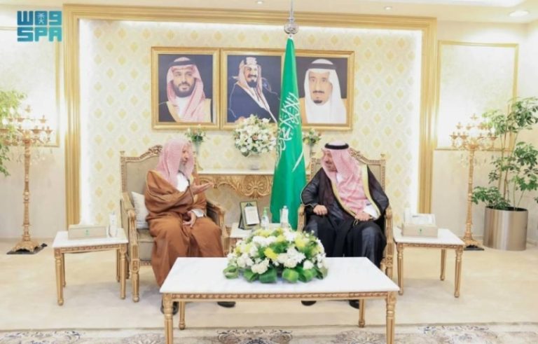 أمير نجران يستضيف الشيخ سعد الشثري عضو هيئة كبار العلماء