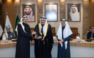 تكريم أمين الشرقية لفريق منظومة الاستثمارات تقديرًا لجهودهم في المشاريع الاستثمارية